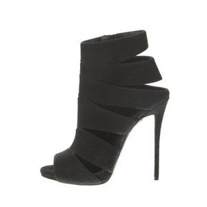 Giuseppe Zanotti  Suede Ankle Boot Black Size 7EU